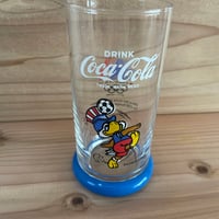 コカコーラ イーグルサム 1984年オリンピックグラス　ブルー