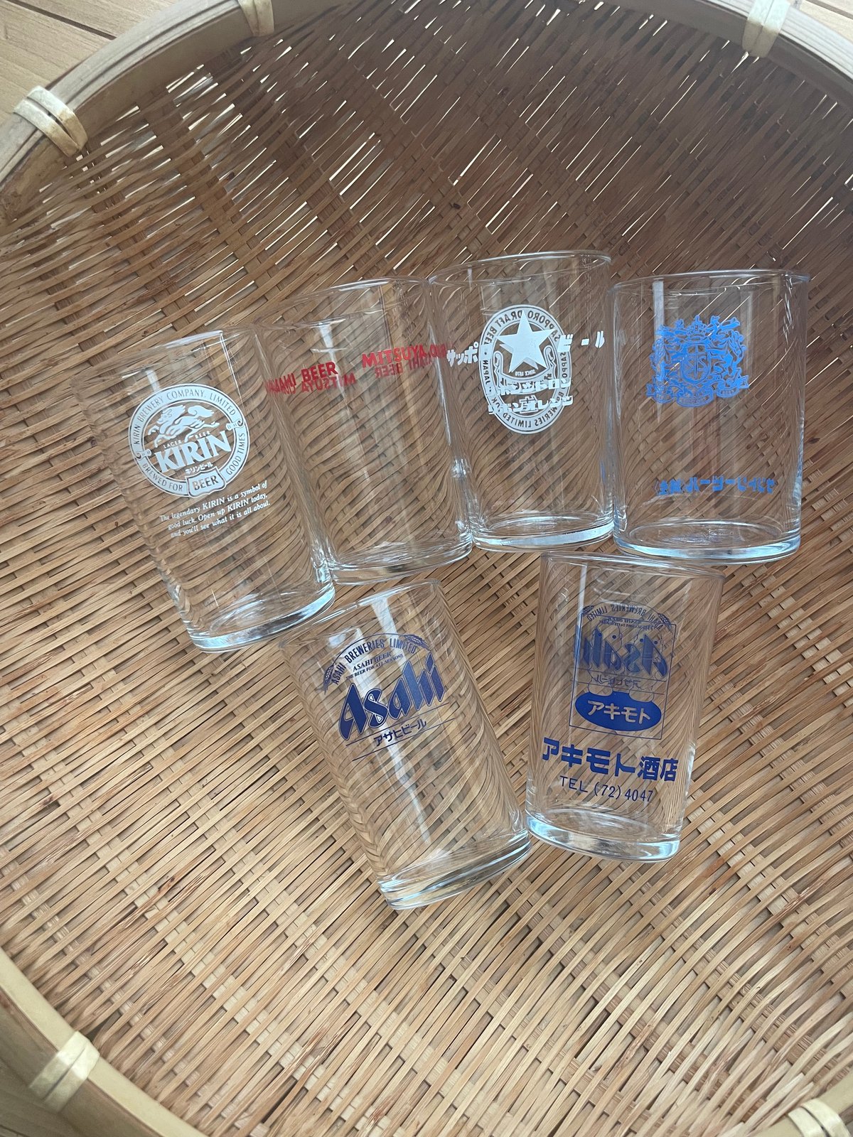 アサヒビール アキモト酒店オリジナルグラス | STAY RETRO