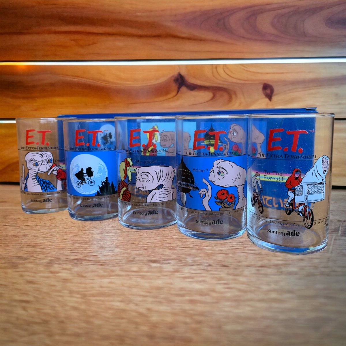 サントリー E.T.キャラクター グラス3箱 (15点)セット E.T. グラス 3個セット サントリー 昭和レトロ - メルカリ