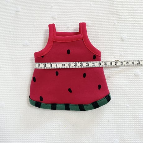 モルモット服 なりきりスイカ レッド