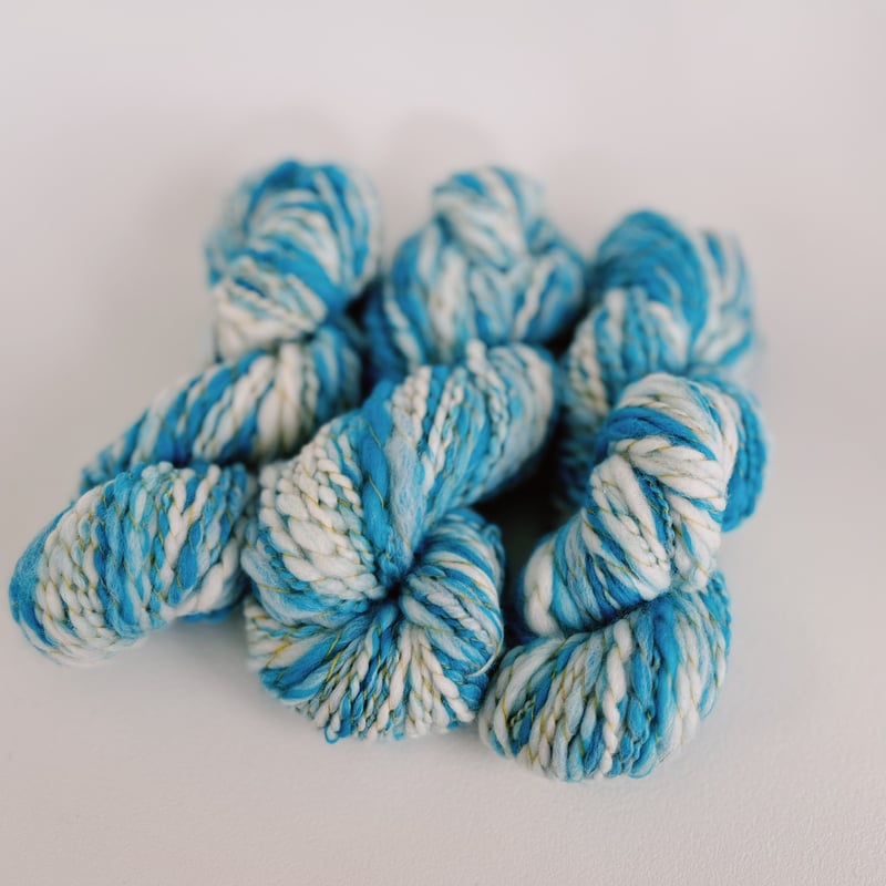 CATEGORY 手紡ぎ糸/Handspun yarn | 【手紡ぎ糸と編み物パターンのお店】...