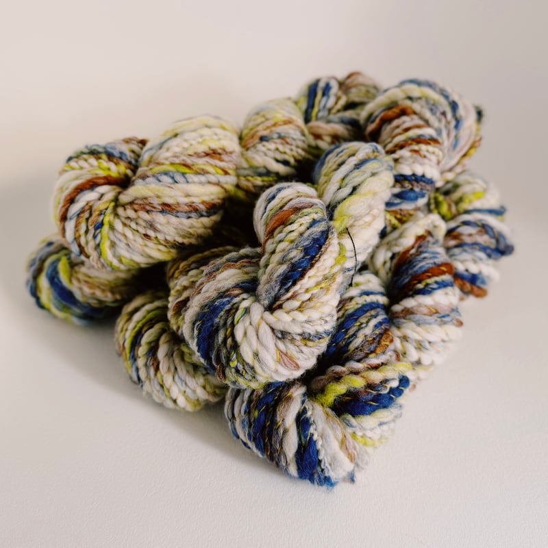 CATEGORY 手紡ぎ糸/Handspun yarn | 【手紡ぎ糸と編み物パターンのお店