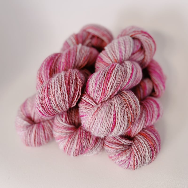 CATEGORY 手紡ぎ糸/Handspun yarn | 【手紡ぎ糸と編み物パターンのお店