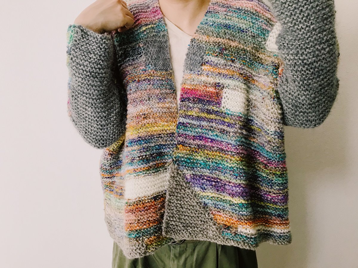 MIU MIU のチロリアン！本革に手縫いのステッチ 手編みニット袖 2005年 MIU MIU のチロリアン！本革に手縫いのステッチ 手編みニット袖 2005年