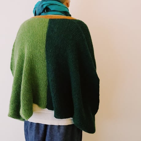 [English Pattern] CHISE - the Knitted Penguin Wing Cardigan-