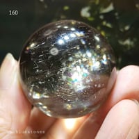 【約37mm】レインボー水晶 スフィア 73g【160】