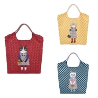 25-8620　パーラーすずらん堂　シェニールジャガード　パラコードバッグ