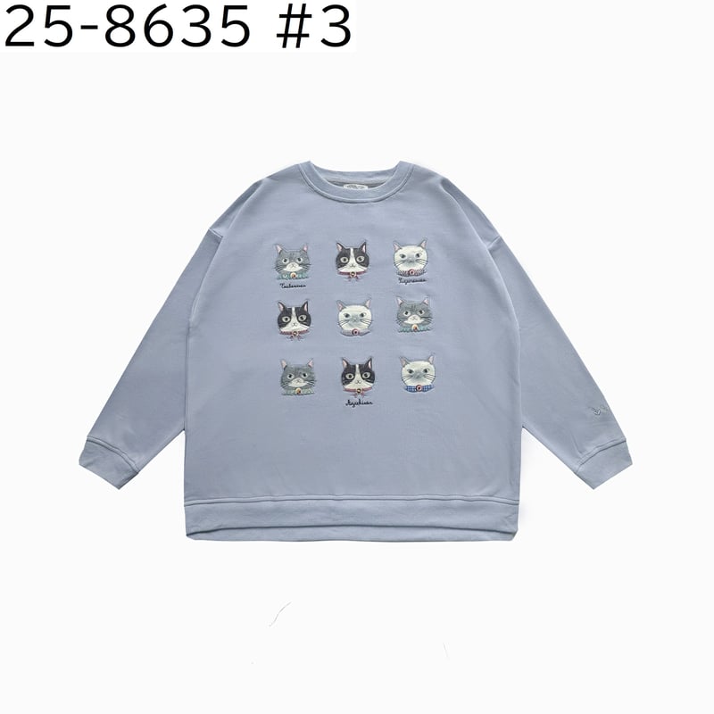 25-8635 ミニ裏毛トレーナー パーラーランド柄 | KUSUGURU STORE