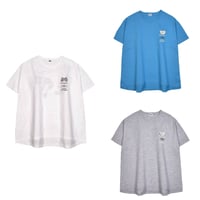 24-7129　天竺ニット　ラフサイズTシャツ　はらぺこミチョロ柄