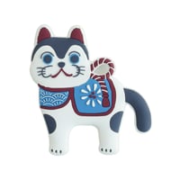 26-9124　くすぐるペタッとマグネット　狛犬張り子