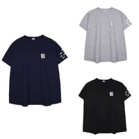 24-7130　天竺ニット　ラフサイズTシャツ　猫招き柄