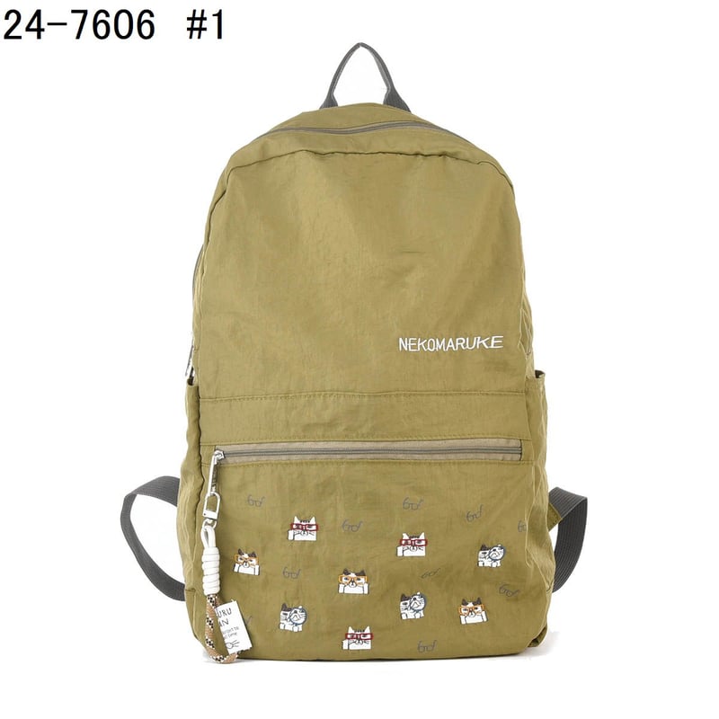 24-7606 リュック ネコまるけ柄 | KUSUGURU STORE 24-7606 リュック ネコまるけ柄 | KUSUGURU STORE