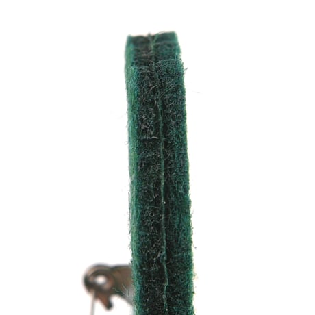 24-7691　フェルトブローチ　シナモン