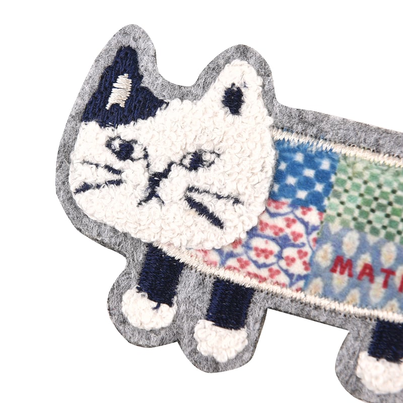 【まゆ】猫のシルエット ブローチ まゆ様専用】猫のシルエット ブローチ レディース