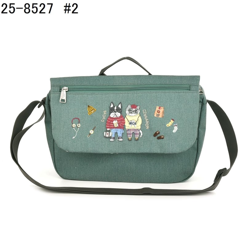 【極美品】 カステルバジャック ショルダー メッセンジャー バッグ 動物 極美品】 カステルバジャック ショルダー メッセンジャー バッグ