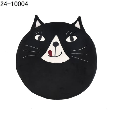 10004　おもっちクッション　丸型クッション　ペロ