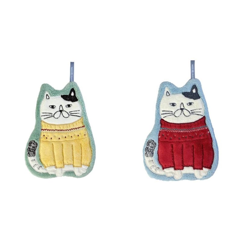 25-8558 ダイカットタオル ねこぜがわさん | KUSUGURU STORE