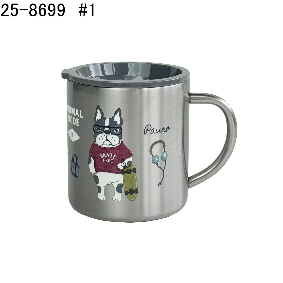 25-8699 アニマルモード ステンレスマグカップ 360ml | KUSUGURU STORE