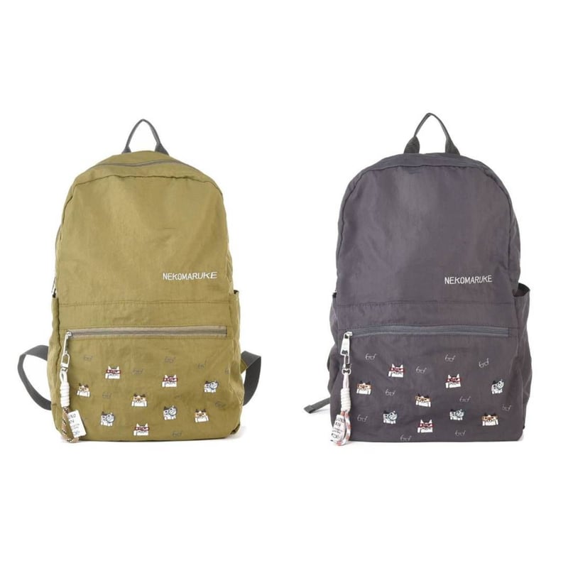 24-7606 リュック ネコまるけ柄 | KUSUGURU STORE 24-7606 リュック ネコまるけ柄 | KUSUGURU STORE