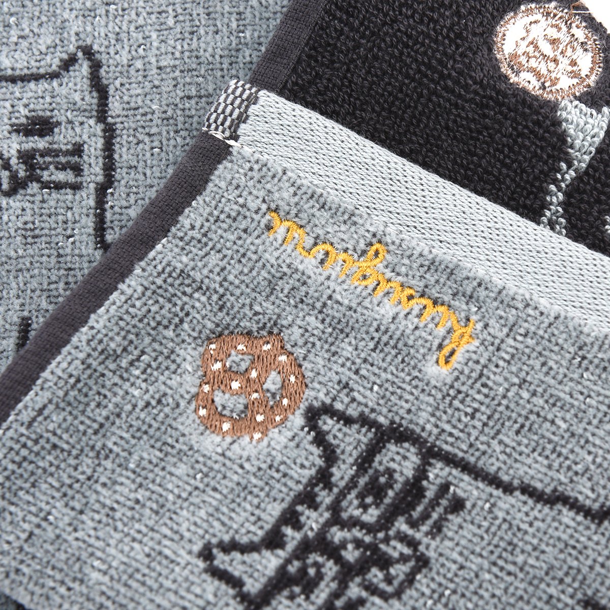 25-8124 ふわふわタオルマフラー ネコまるけ柄 | KUSUGURU STORE