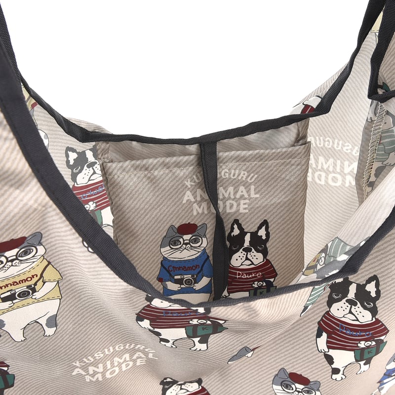 25-8178 プリントエコバッグ アニマルモード柄 | KUSUGURU STORE