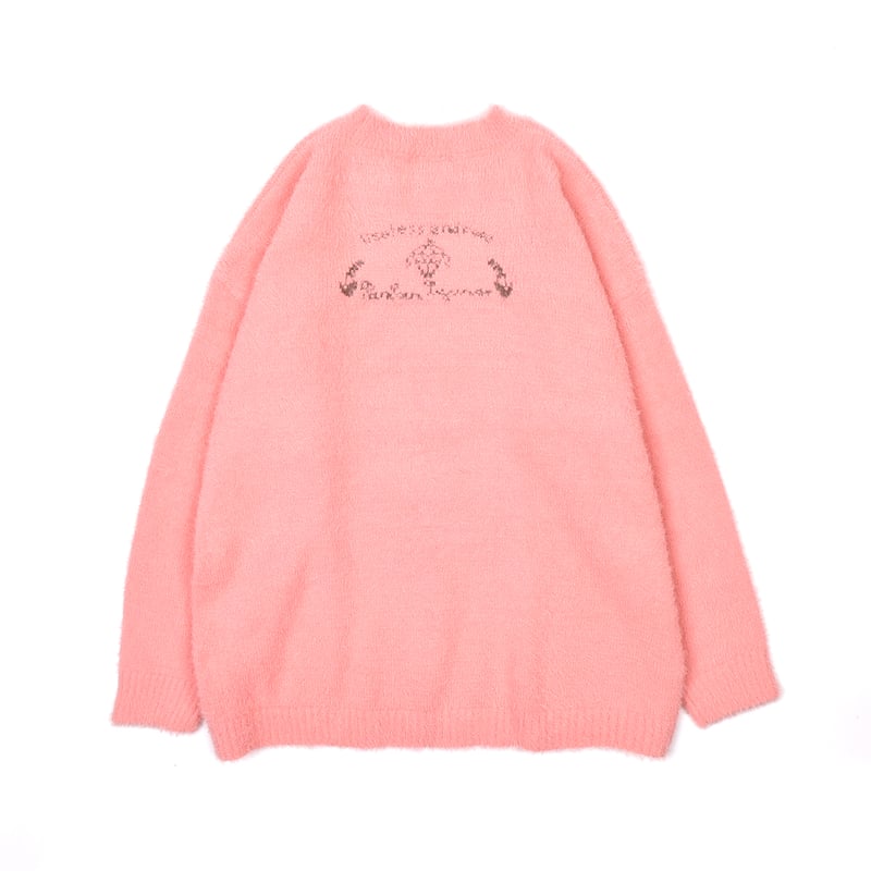 25-8637 シャギーニットセーター ちまきさん柄 セーター | KUSUGURU STORE