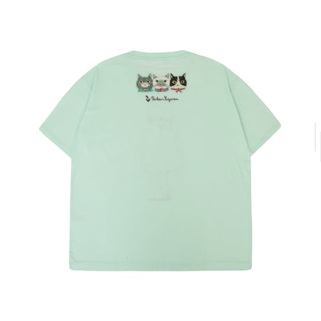 26-9137　パーラーすずらん堂　アップリケ＆刺繍Tシャツ　ラフサイズ　つばめさん柄