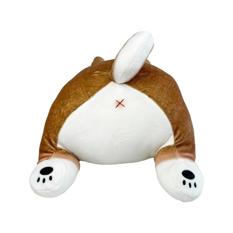 25-5728　パフモチ　ぬいぐるみクッション　柴尻君