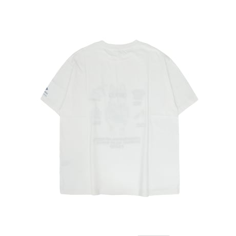 26-9130　クスグルキャラクター　接触冷感オフホワイト・Tシャツ　パウロ柄