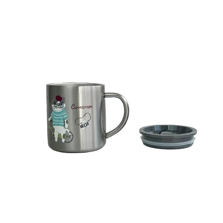 25-8699　アニマルモード　ステンレスマグカップ　360ml