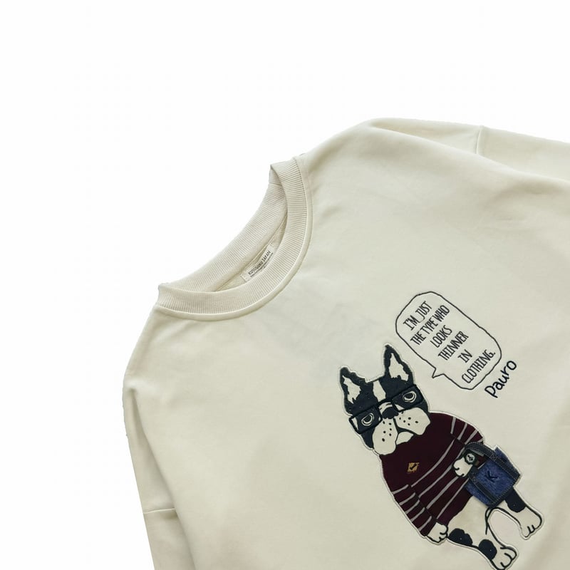 25-8633 ミニ裏毛トレーナー パウロ柄 | KUSUGURU STORE