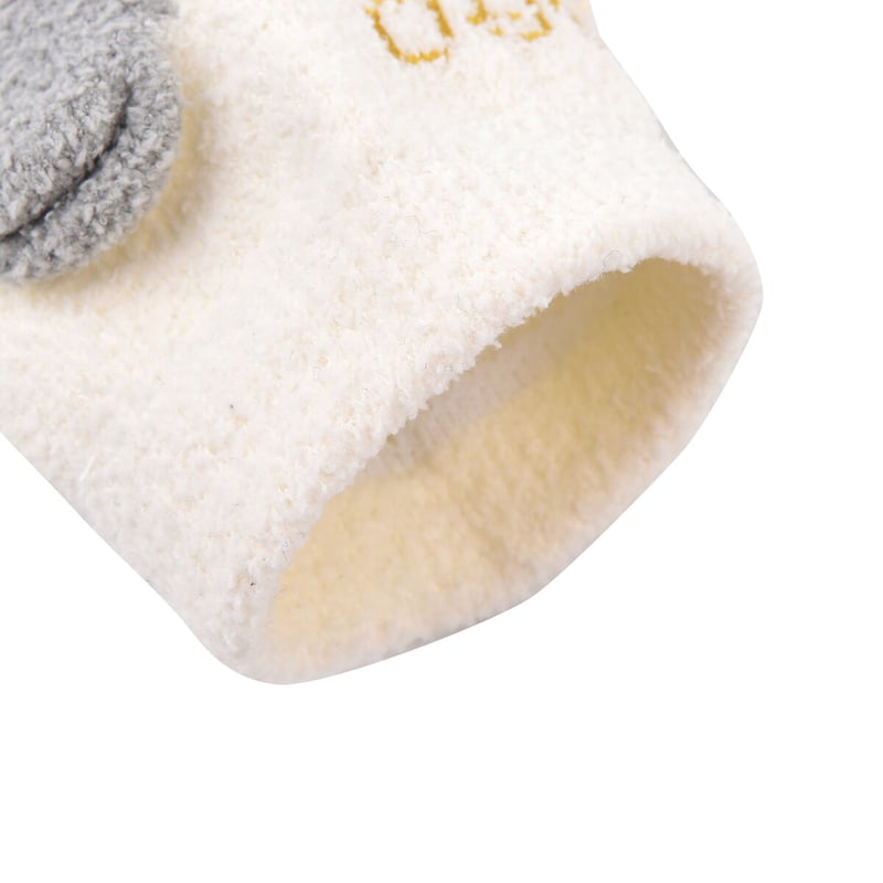 23-6725 ぽこぽこブークレー靴下 なごなごさん柄 | KUSUGURU STORE