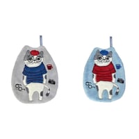 25-8560　ダイカットタオル　シナモン
