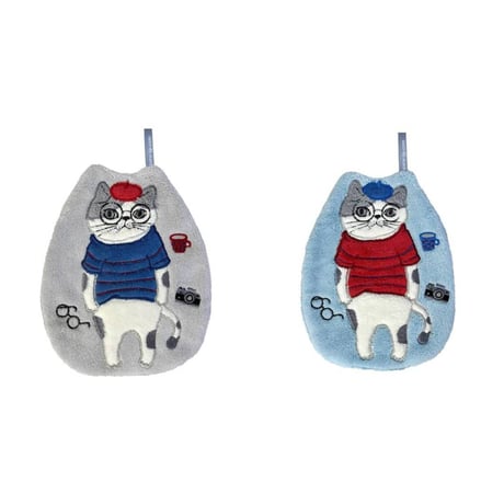 25-8560　ダイカットタオル　シナモン
