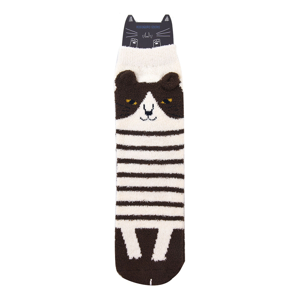 ポテ子(っ ॑꒳ ॑c) 23-6725 ぽこぽこブークレー靴下 なごなごさん柄 | KUSUGURU STORE