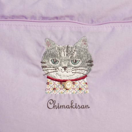 26-9151　パーラーすずらん堂　撥水加工刺繍ワッシャーバッグ　ショルダーバッグ