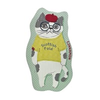 25-8584　やわらか吸水足ふきマット　シナモン