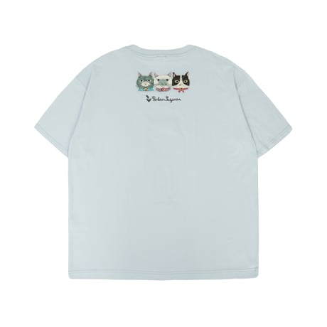 26-9136　パーラーすずらん堂　アップリケ＆刺繍Tシャツ　ラフサイズ　あずきさん柄
