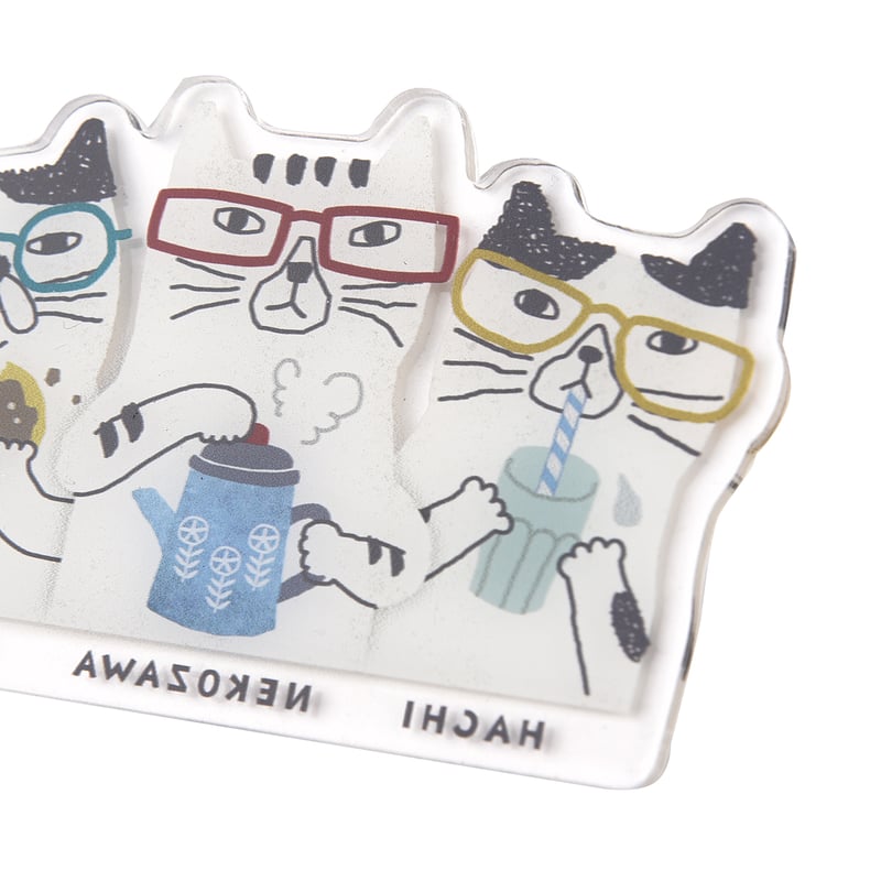 25-8076 アクリルキーホルダー ネコまるけ | KUSUGURU STORE