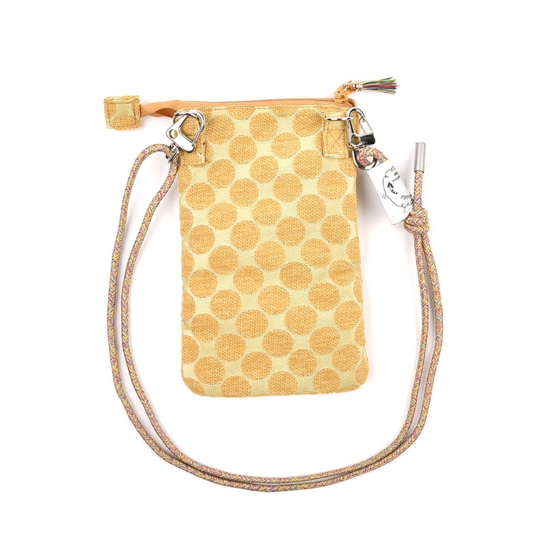 25-8617 パーラーすずらん堂 シェニールジャガード ミニサコッシュ