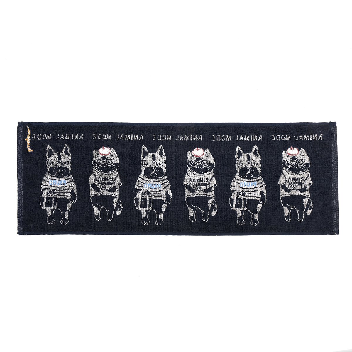 25-8126 ふわふわタオルマフラー アニマルモード柄 | KUSUGURU STORE