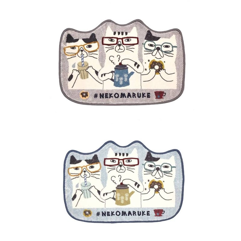 タグ付き新品未使用品♪ CUNE キューン 旧ネコ猫ねこ「大きな丸型マット」 猫型爪とぎマット – San-Luna