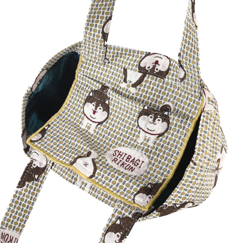 25-8165 ゴブラン織り ミニバッグ 柴尻君柄 | KUSUGURU STORE