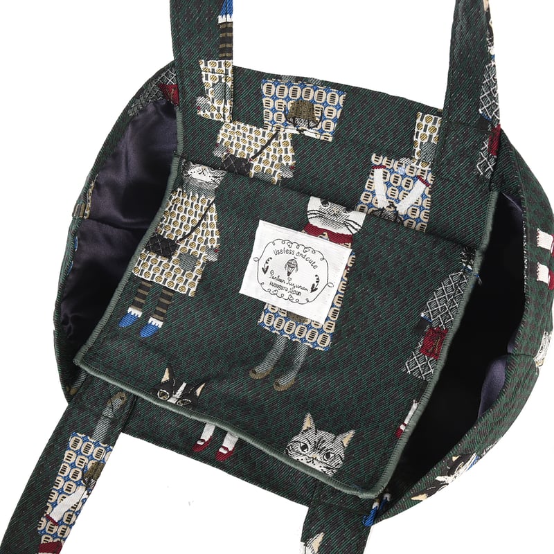 25-8156 パーラーすずらん堂 ゴブラン織り ミニバッグ おめかし