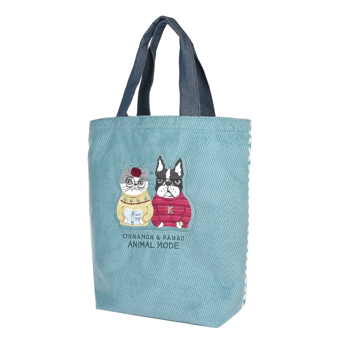 バッグ Makinori 25-8654 フリースアニマルモード トートバッグ | KUSUGURU STORE