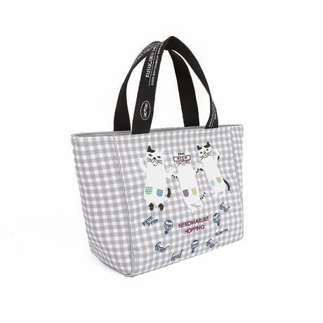 26-9009　ネコまるけ　切替えコードバッグ