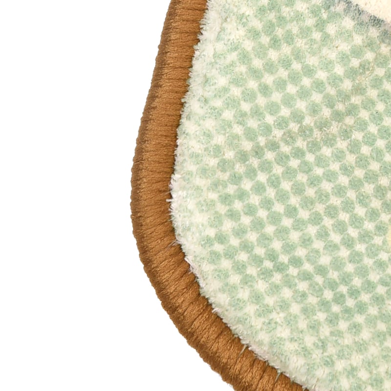 25-8067 クスグルアクセントマット マチルダさんチェアマット