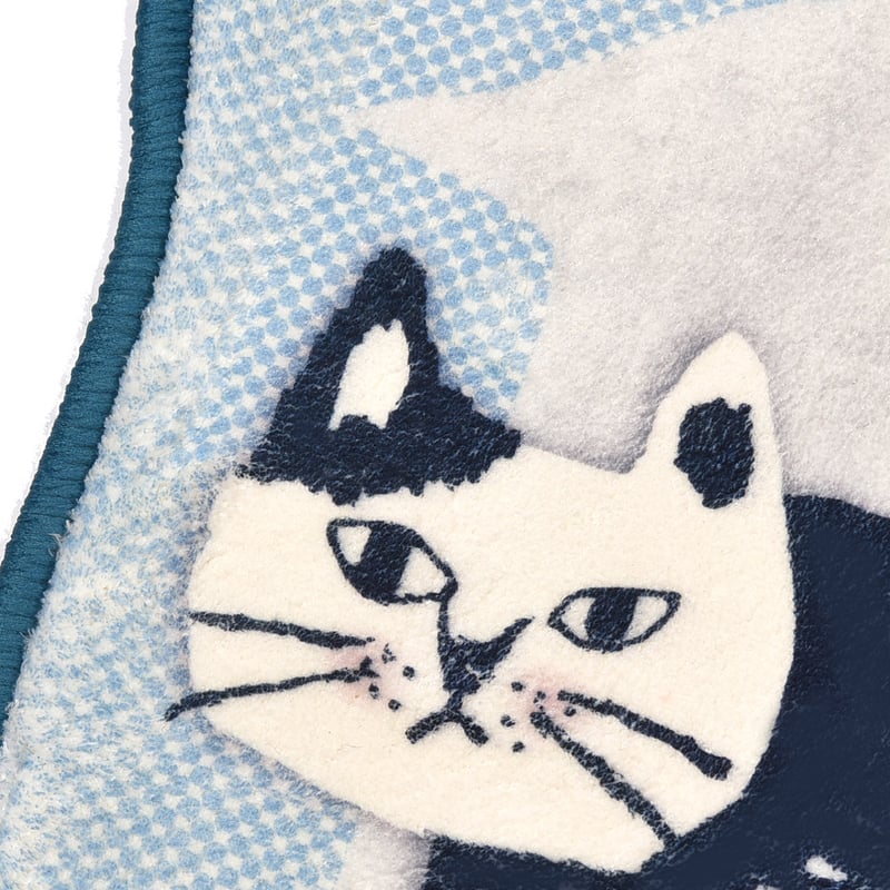 25-8067 クスグルアクセントマット マチルダさんチェアマット