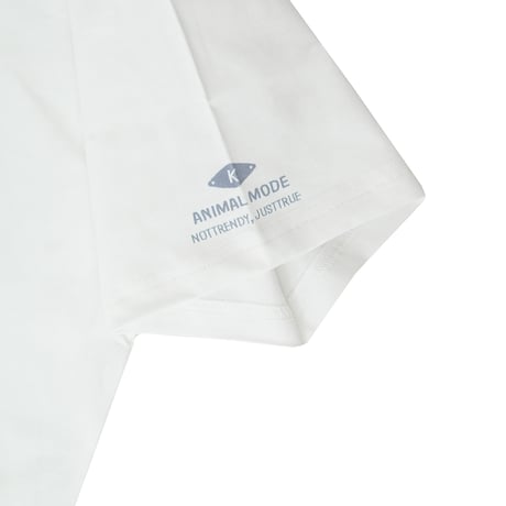 26-9130　クスグルキャラクター　接触冷感オフホワイト・Tシャツ　パウロ柄