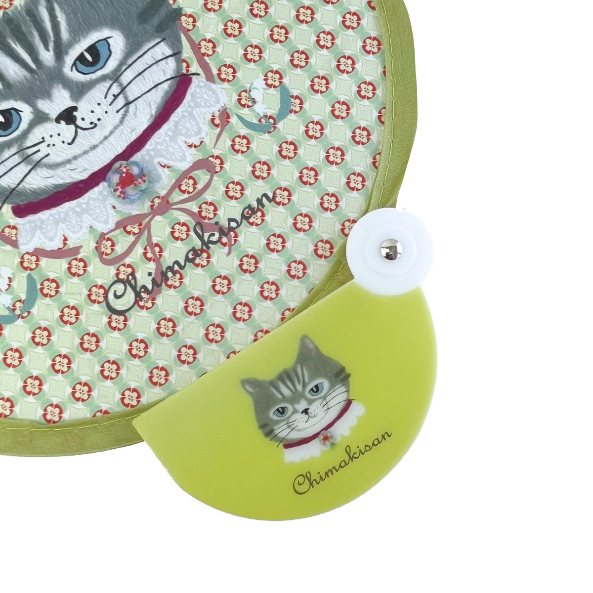 25-8262 くるりんうちわ パーラーすずらん堂 ちまきさん柄 | KUSUGURU